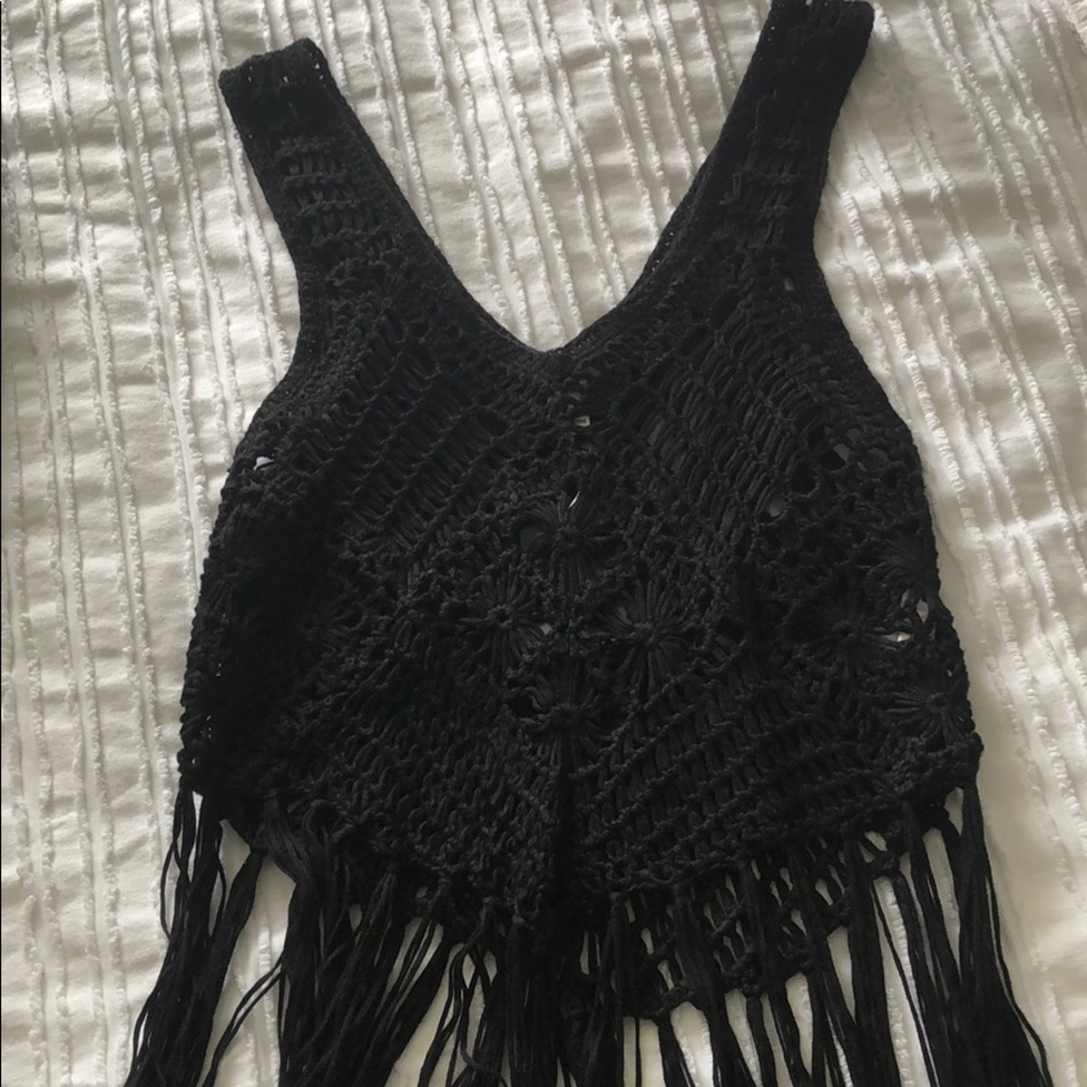 Crochet crop top